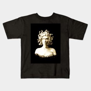 Medusa Gold Kids T-Shirt